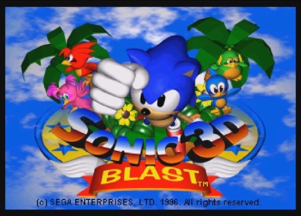 Jogo Sonic 3D Blast - Mega Drive - Sebo dos Games - 10 anos!