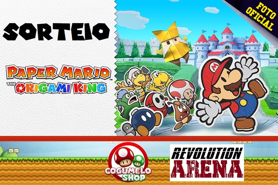 Sorteio: Paper Mario: The Origami King Sorteio: Paper Mario: The Origami King