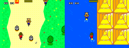 Recriando o jogo Alex Kidd em JavaScript utilizando p5.js (jogue online sem instalar  nada) 