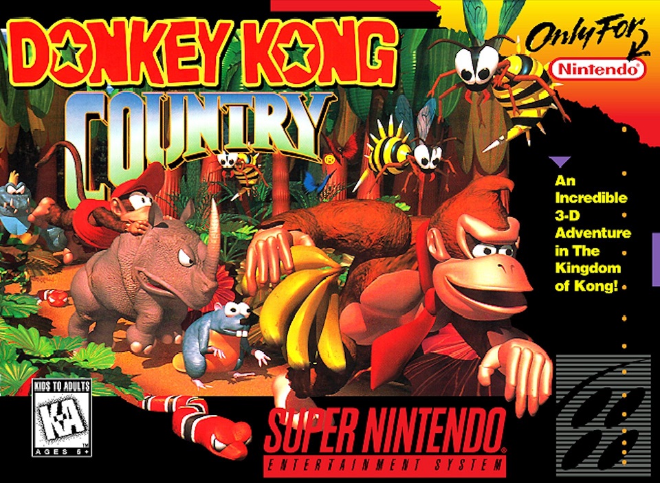 Recordar é envelhecer: Donkey Kong Country (Super NES) – GAGÁ GAMES