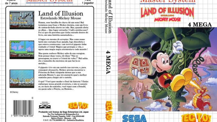 Detonado (guia completo) de Land of Illusion Starring Mickey Mouse