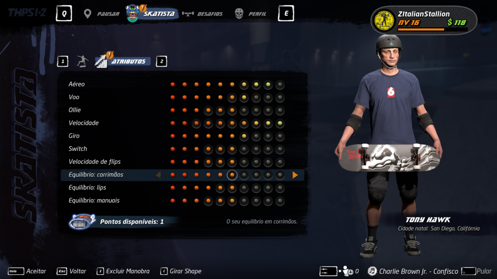 Todas as manobras de Tony Hawk's Pro Skater 1+2 [Tricks List] – Tecnoblog