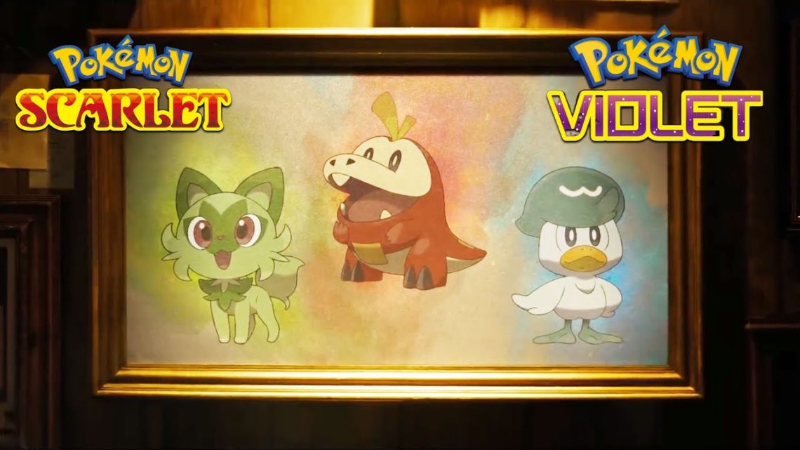 Pokémon Scarlet e Violet - Data de Lançamento, Trailer e Novos Pokémon